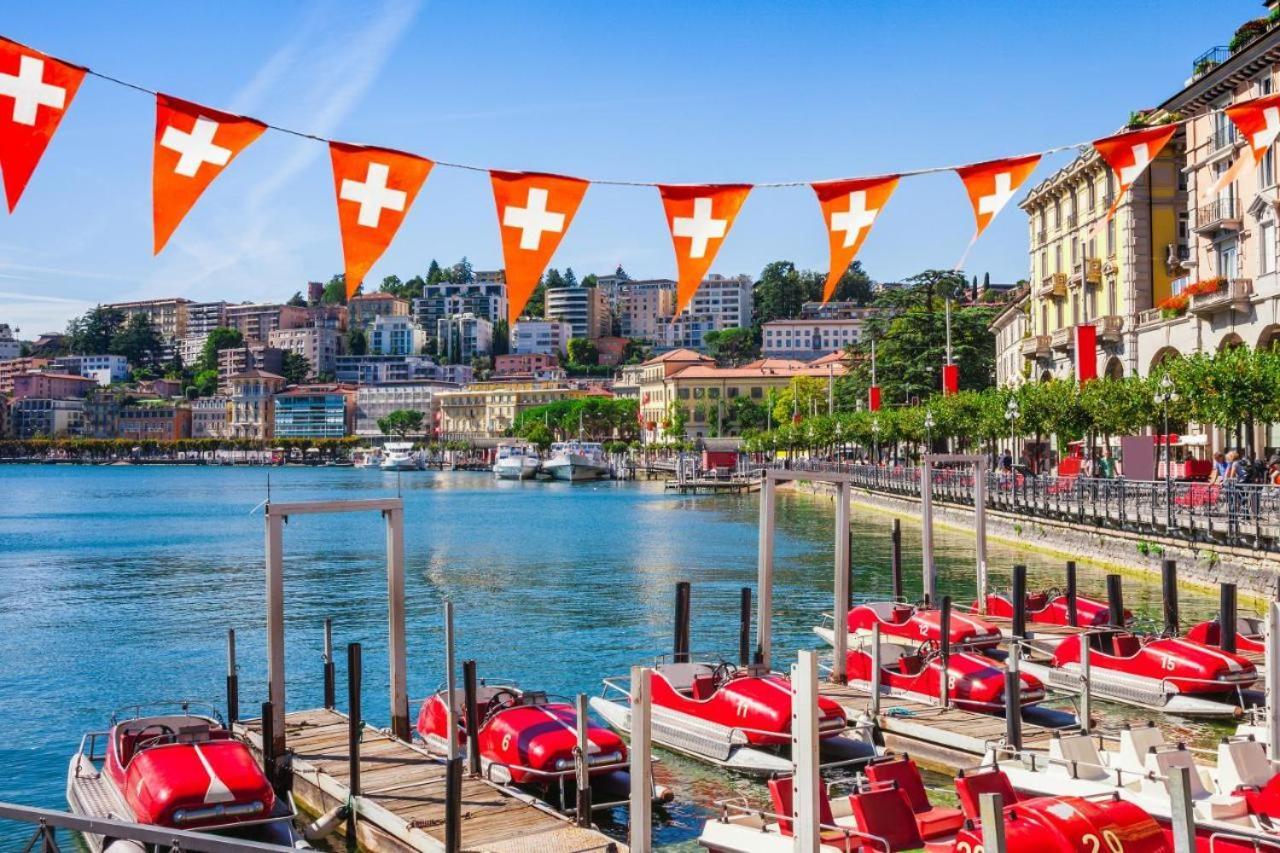 Le Palme Hotell Monteceneri Exteriör bild